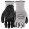 Boss Unisex Indoor/Outdoor Tactile Grip Gloves Black/Gray XL 1 pair B31181-XL - alternate 1
